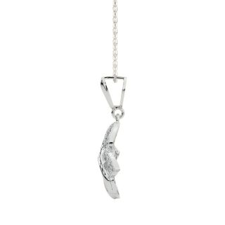 Karl Round Diamond Office Wear Pendant